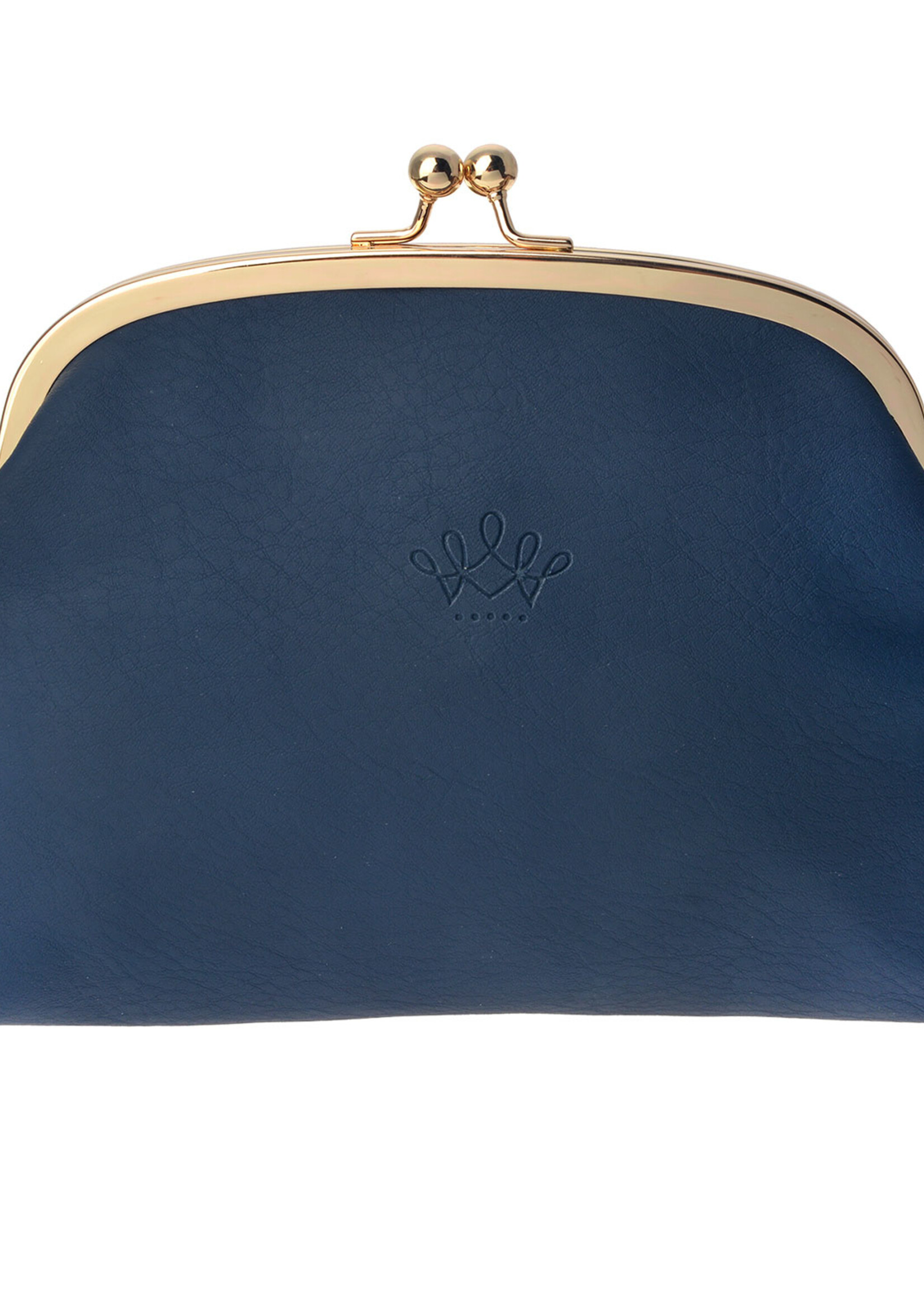 Clayre & Eef Tas 23*17 cm blauw MLPU0223BL