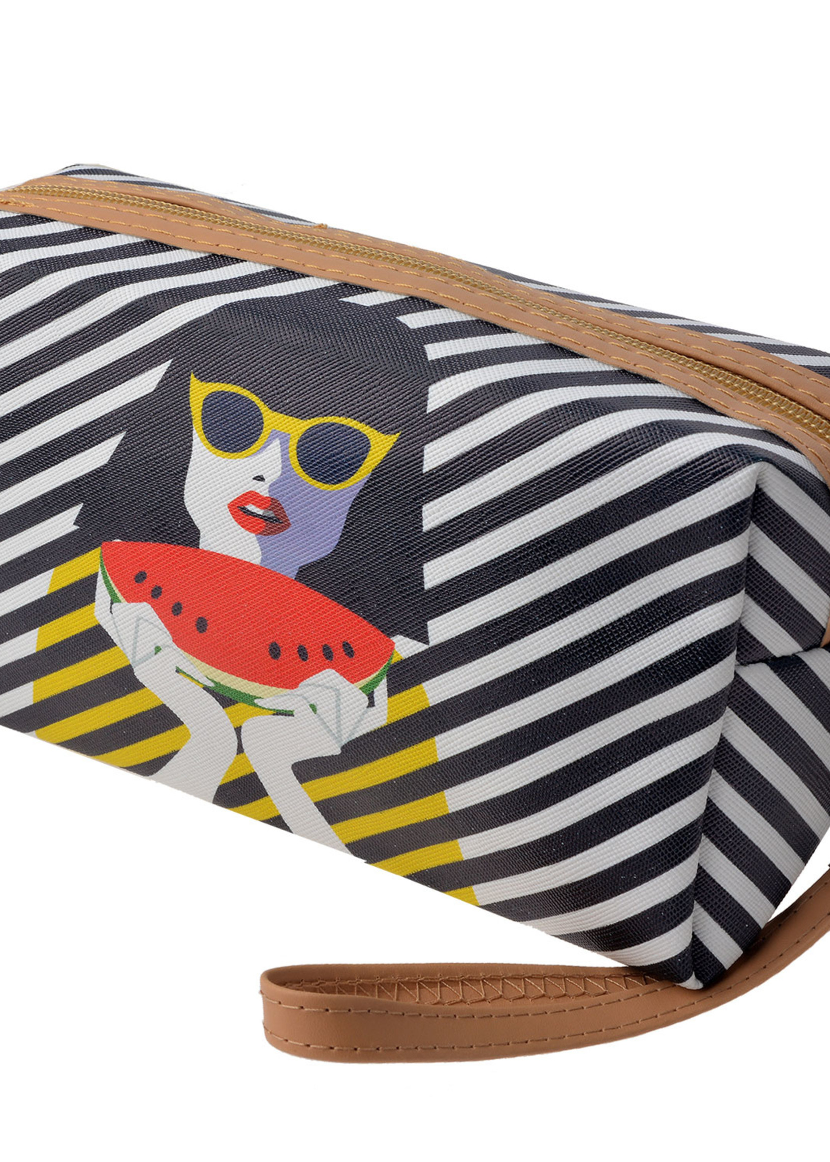 Clayre & Eef Portemonnee 19*11*9 cm meerkleurig MLSBS0023-06