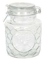 Clayre & Eef Bocal avec couvercle Ø 13*19 cm / 1300 ml 6GL2406M
