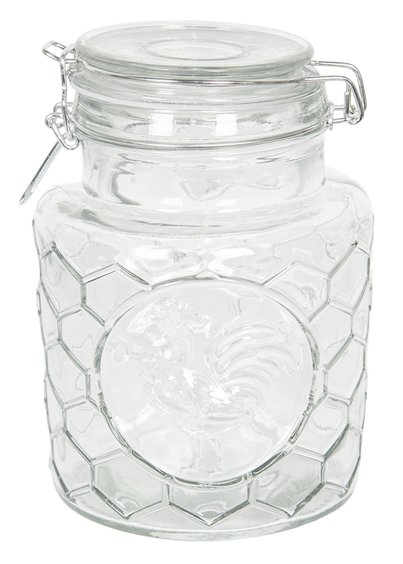 Clayre & Eef Bocal avec couvercle Ø 13*19 cm / 1300 ml 6GL2406M