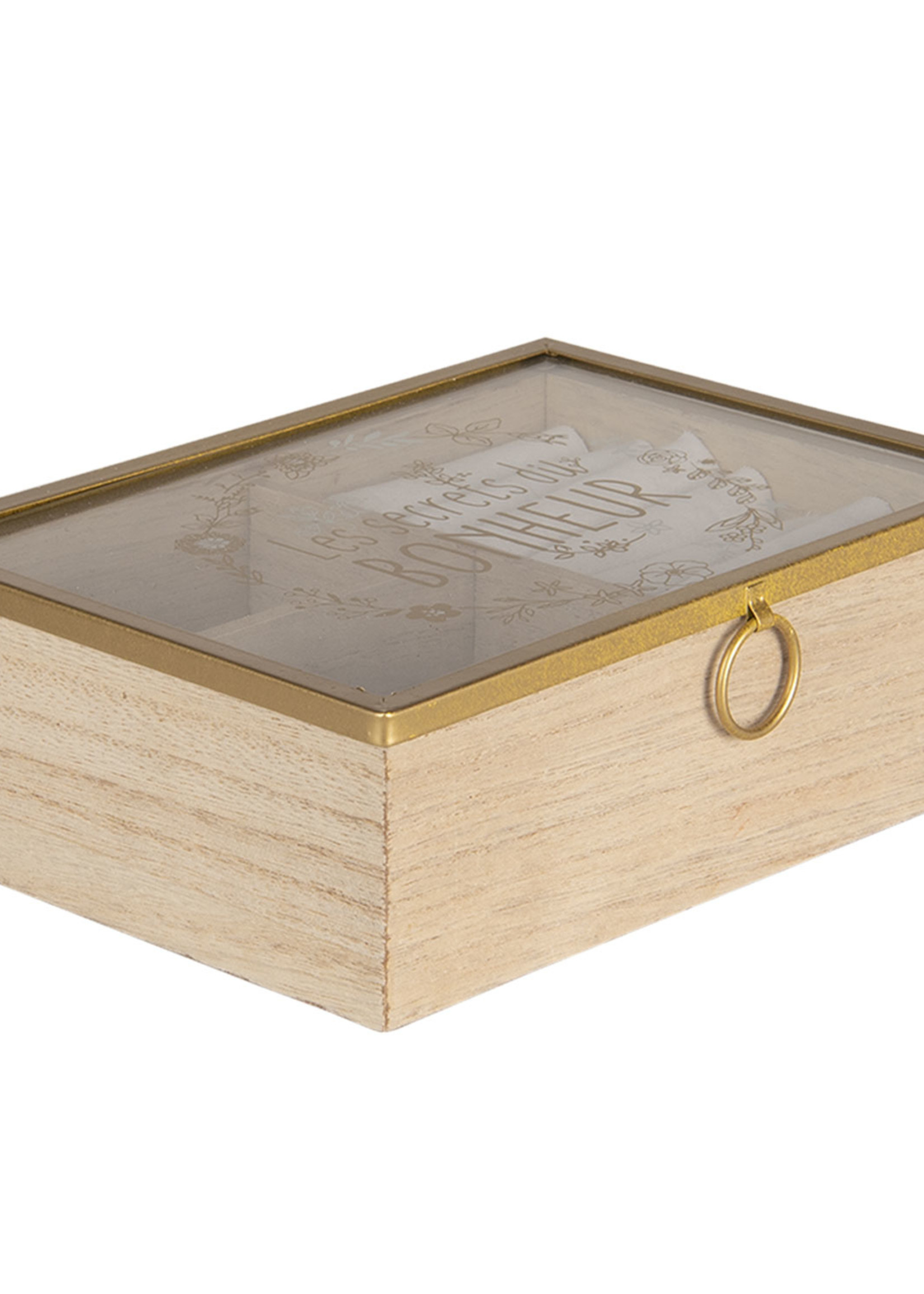 Clayre & Eef Coffret à bijoux 18*6*13 cm 6H1727