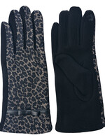 Clayre & Eef Handschoenen 8*24 cm bruin MLGL0019