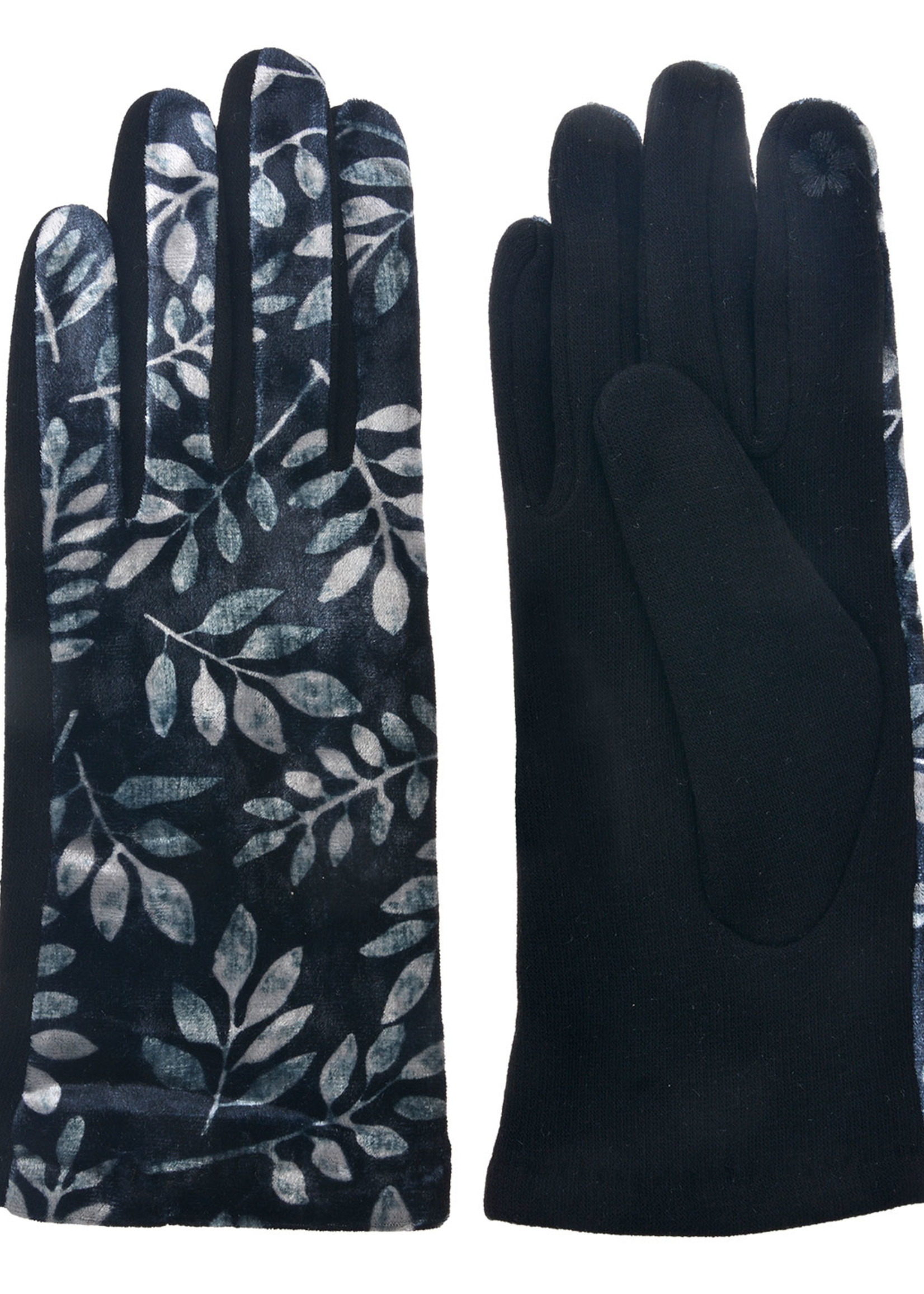 Clayre & Eef Gants 8*24 cm noir MLGL0024