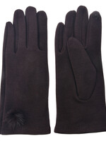 Clayre & Eef Handschoenen 8*24 cm bruin MLGL0029CH