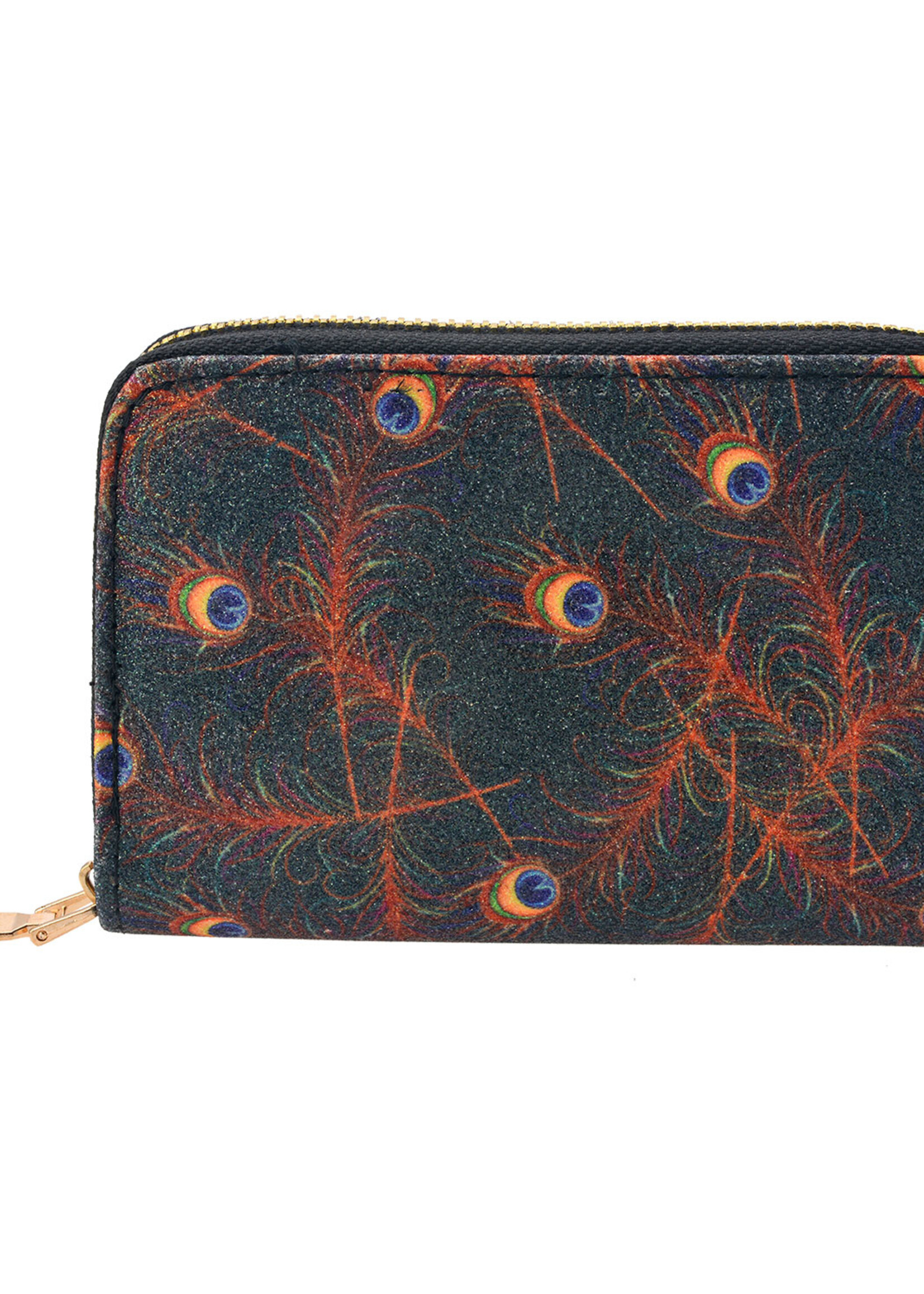 Clayre & Eef Porte-monnaie 13*9 cm multi couleurs MLPU0258M