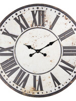 Clayre & Eef Horloge murale Ø 70*5 cm / 1*AA 5KL0150