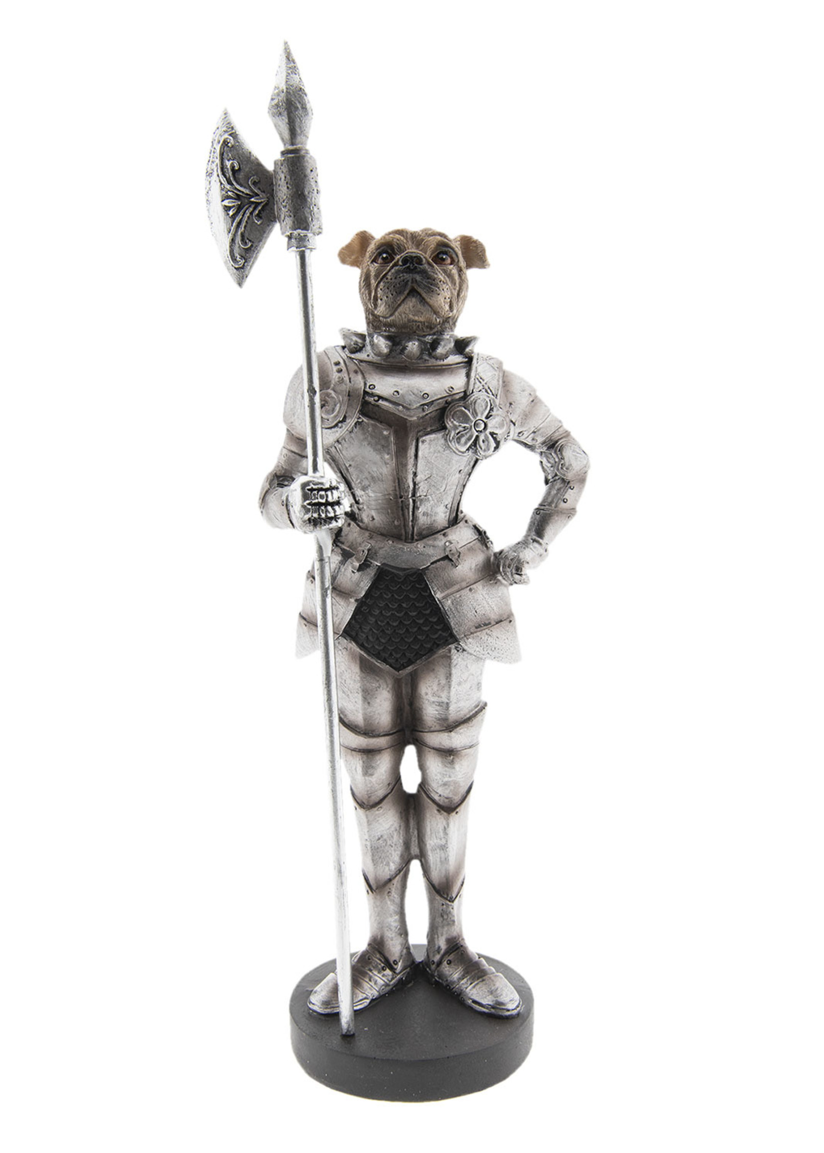 Clayre & Eef Decoratie hond 13*9*33 cm 6PR2372