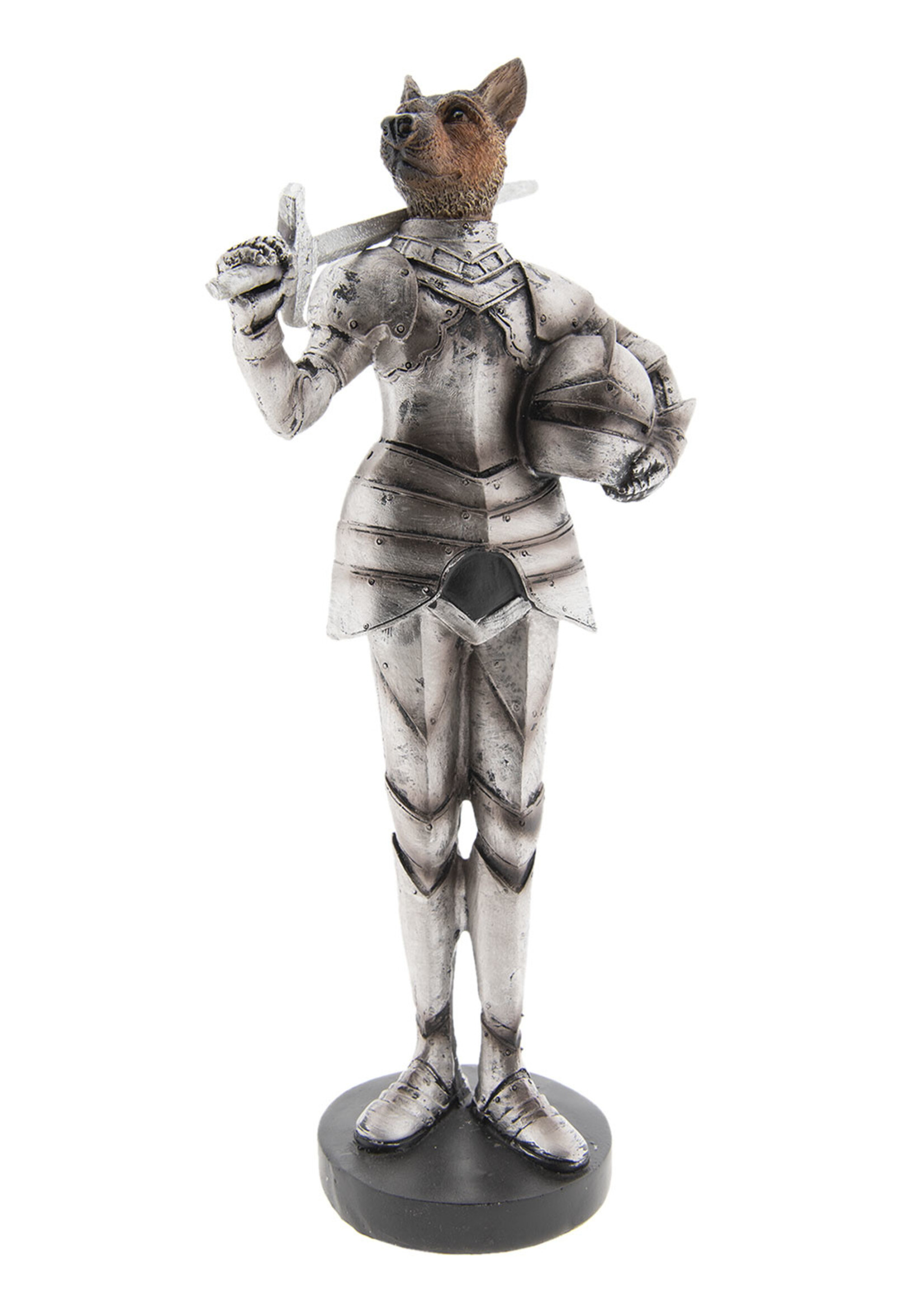 Clayre & Eef Décoration chien 15*12*32 cm 6PR2373