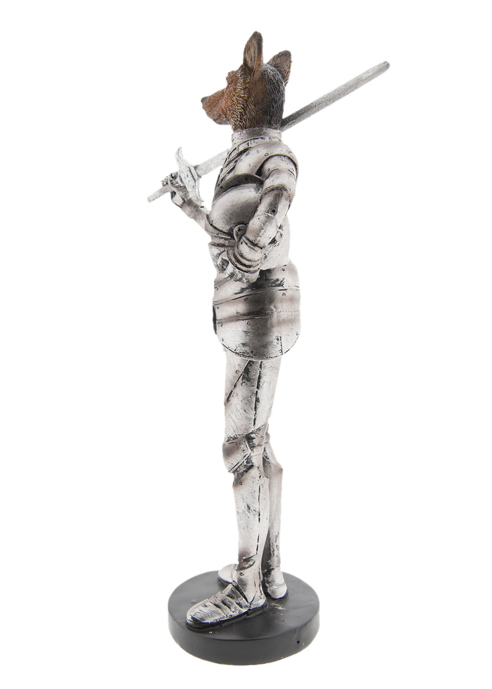 Clayre & Eef Decoratie hond 15*12*32 cm 6PR2373