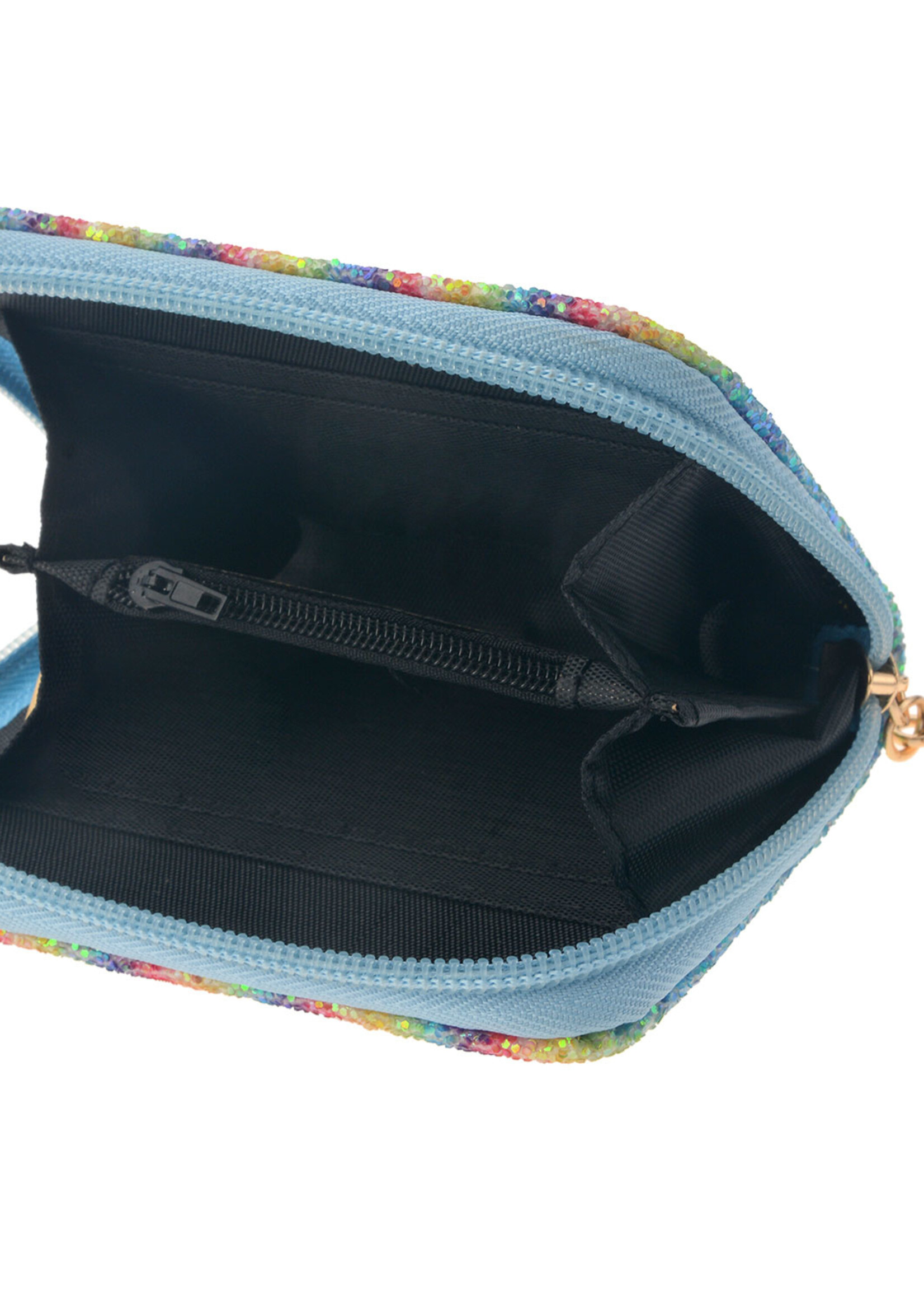 Clayre & Eef Porte-monnaie 10*8 cm multi couleurs MLPU0230