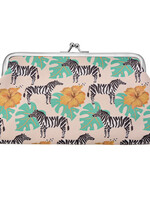 Clayre & Eef Portemonnee 18*10 cm meerkleurig MLSBS0033-26