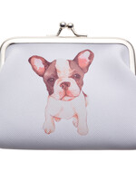 Clayre & Eef Portemonnee 8*12 cm meerkleurig MLSBS0034-24