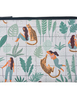 Clayre & Eef Portemonnee  21*15 cm meerkleurig MLSBS0038-27