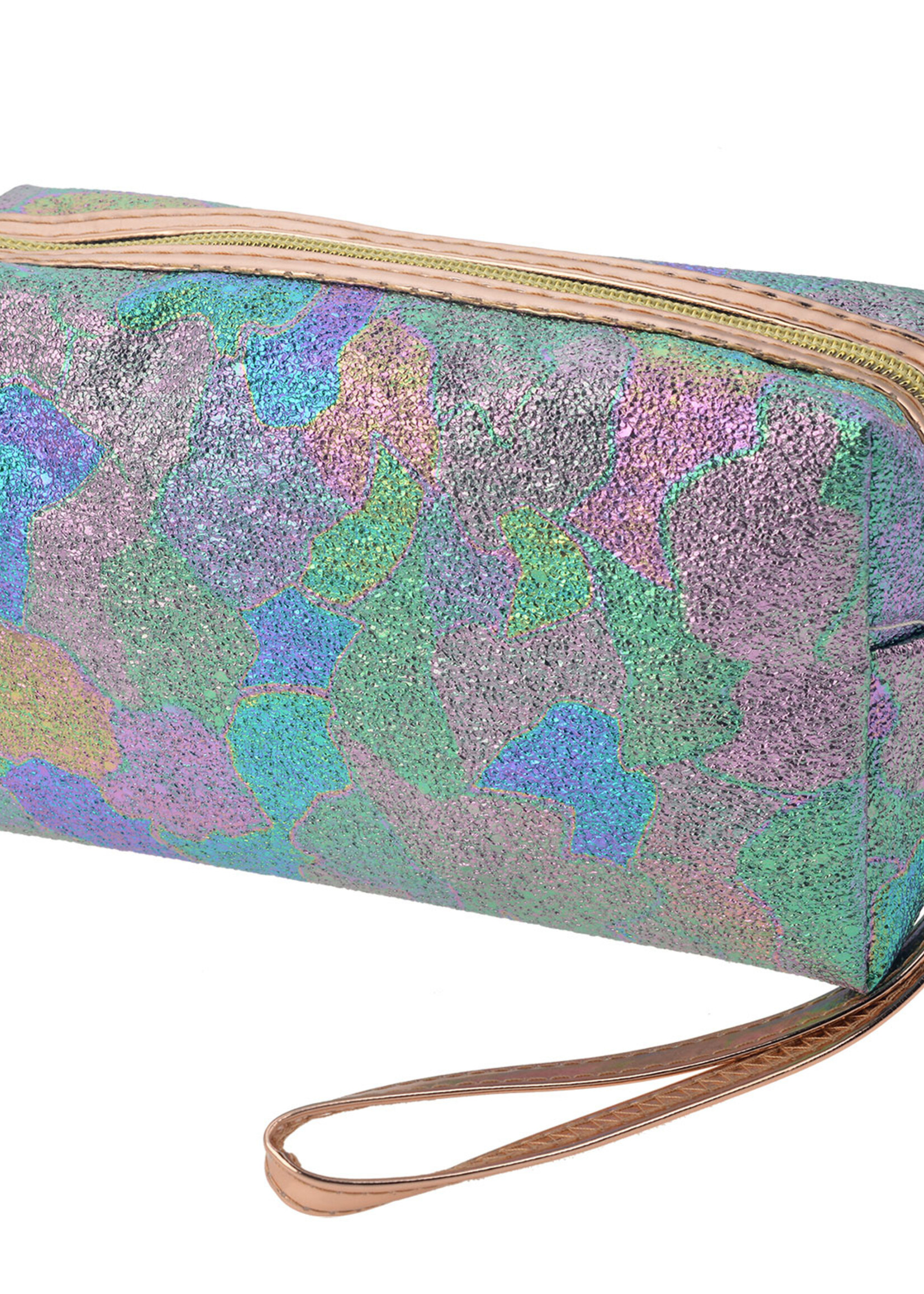 Clayre & Eef Trousse de toilette 18*10*9 cm multi couleurs MLTB0019