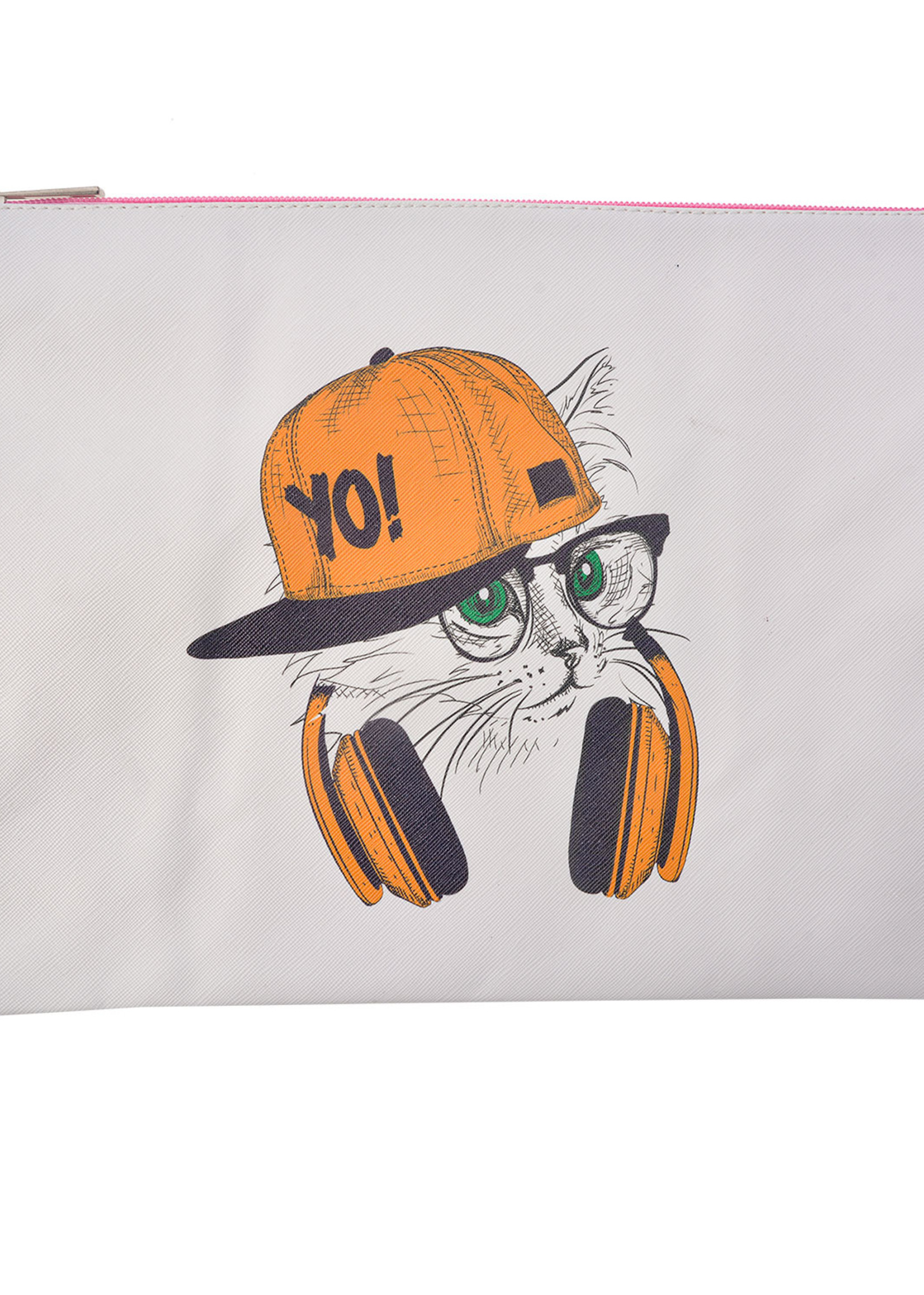 Clayre & Eef Toilettas 34*24 cm meerkleurig MLTB0023L