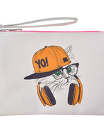 Clayre & Eef Toilettas 22*15 cm meerkleurig MLTB0023S