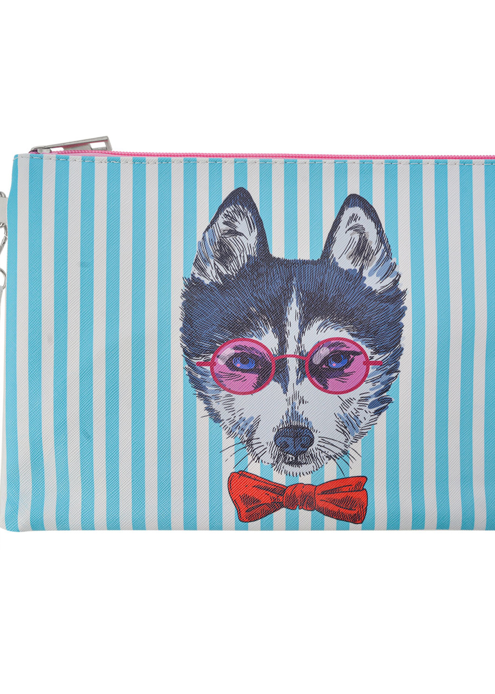 Clayre & Eef Toilettas 28*18 cm meerkleurig MLTB0024M