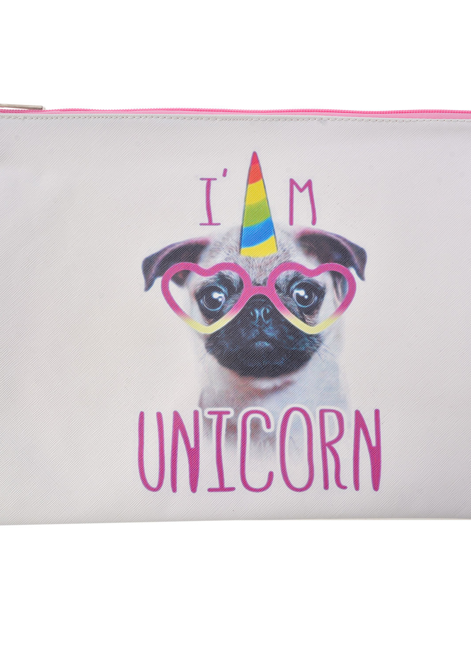 Clayre & Eef Toilettas 34*24 cm meerkleurig MLTB0025L