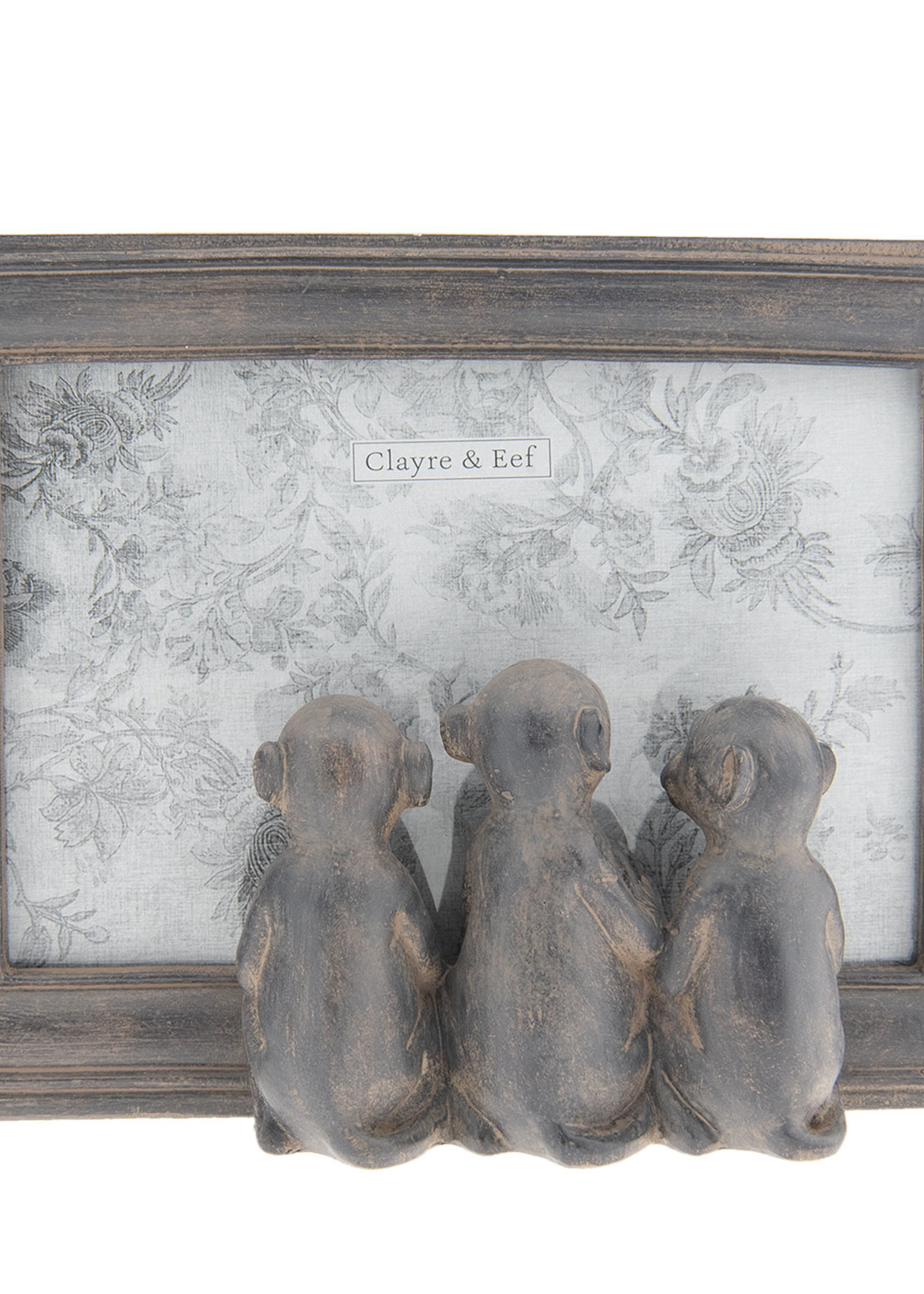 Clayre & Eef Fotolijst 21*5*15 cm / 10*15 cm 2F0558