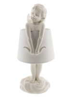 Clayre & Eef Lampe de table ange  Ø 20*40 cm E14/max 1*5W LED 6LMP596