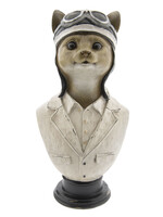 Clayre & Eef Decoratie kat 15*11*30 cm 6PR2402