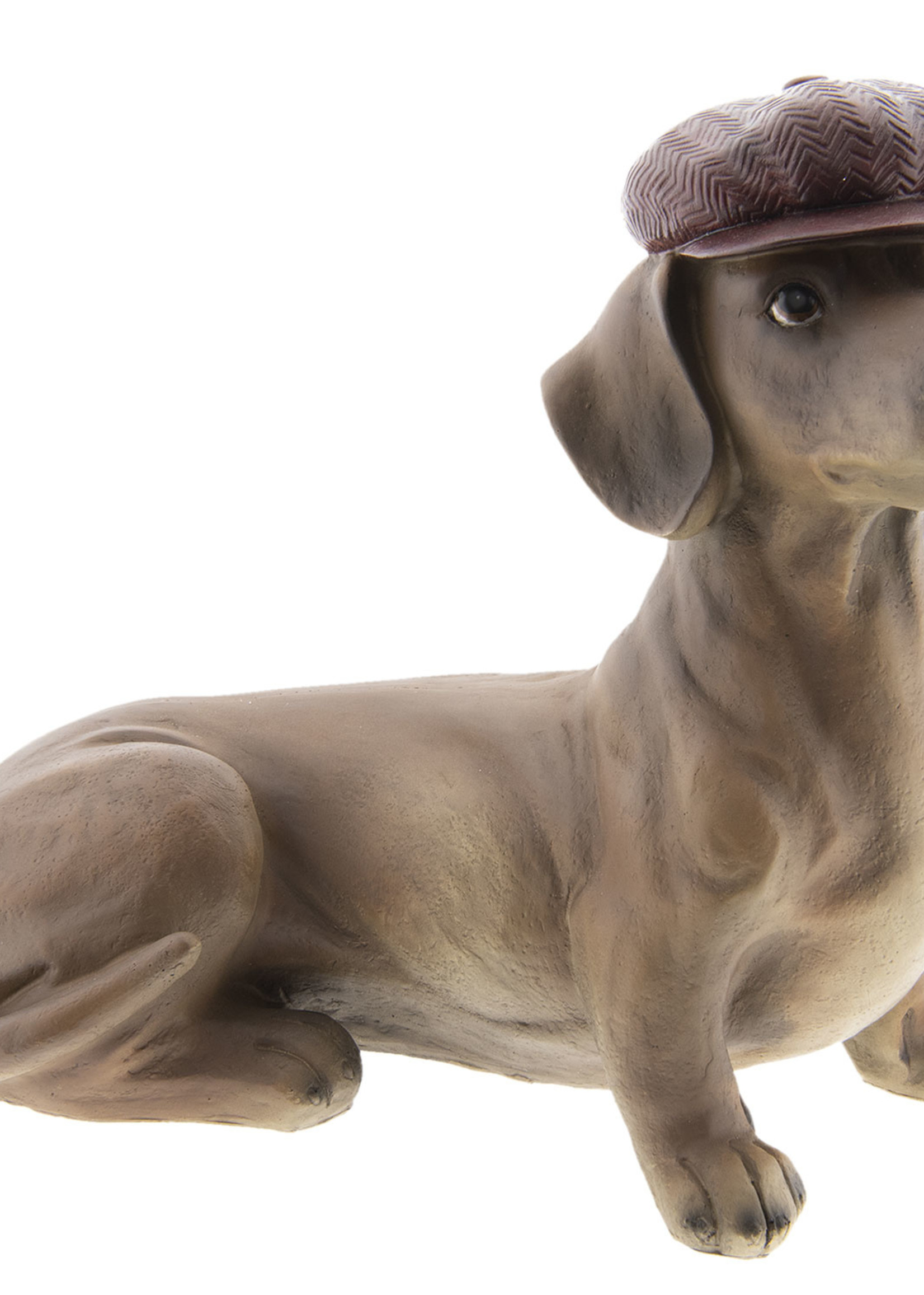 Clayre & Eef Decoratie hond 35*19*30 cm 6PR2422