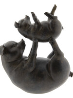 Clayre & Eef Décoration les cochons 27*13*32 cm 6PR2429