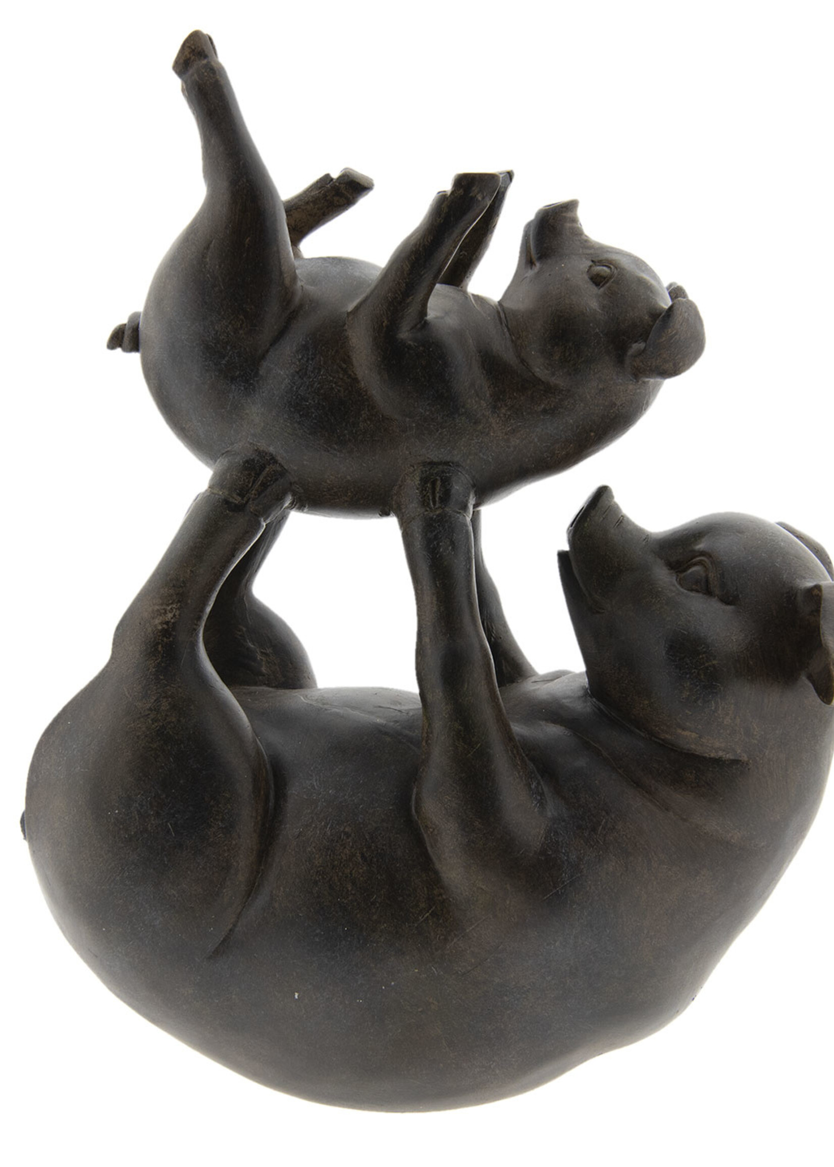 Clayre & Eef Decoratie varkens 27*13*32 cm 6PR2429