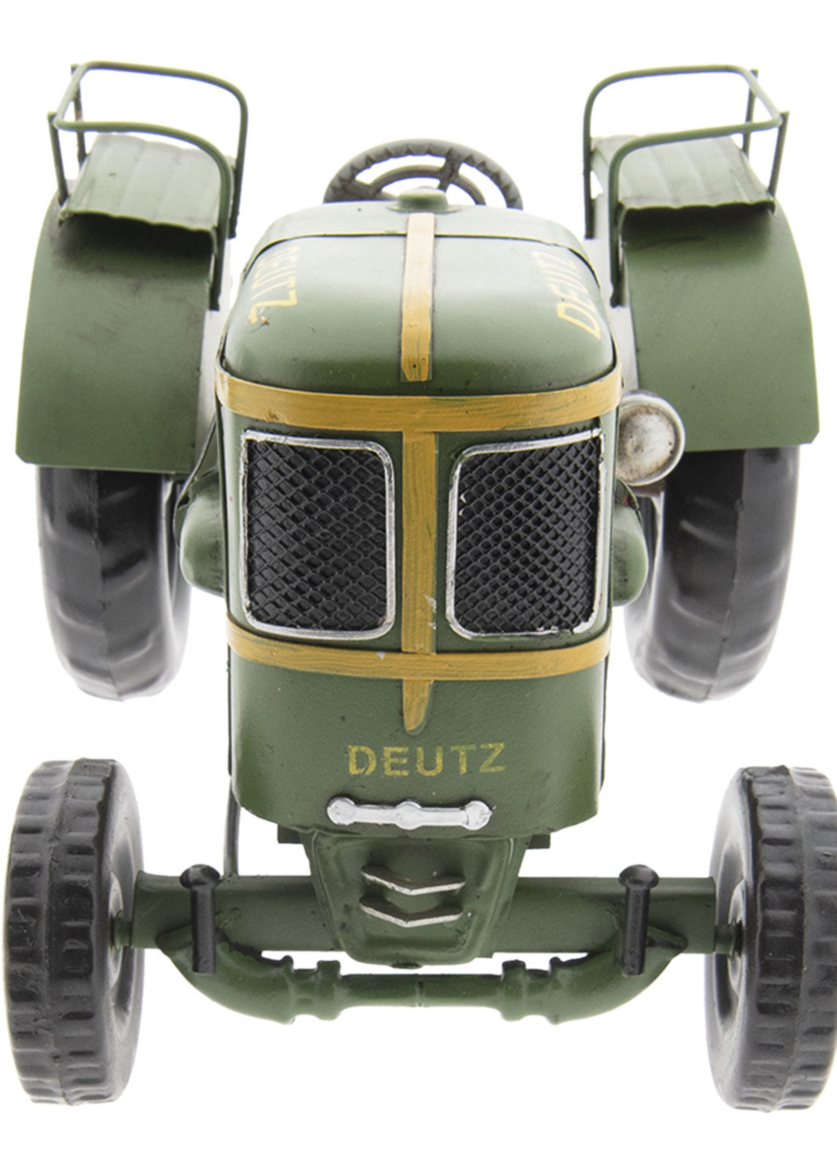 Clayre & Eef Deutz tractor model licentie 26*17*14 cm 6Y2988