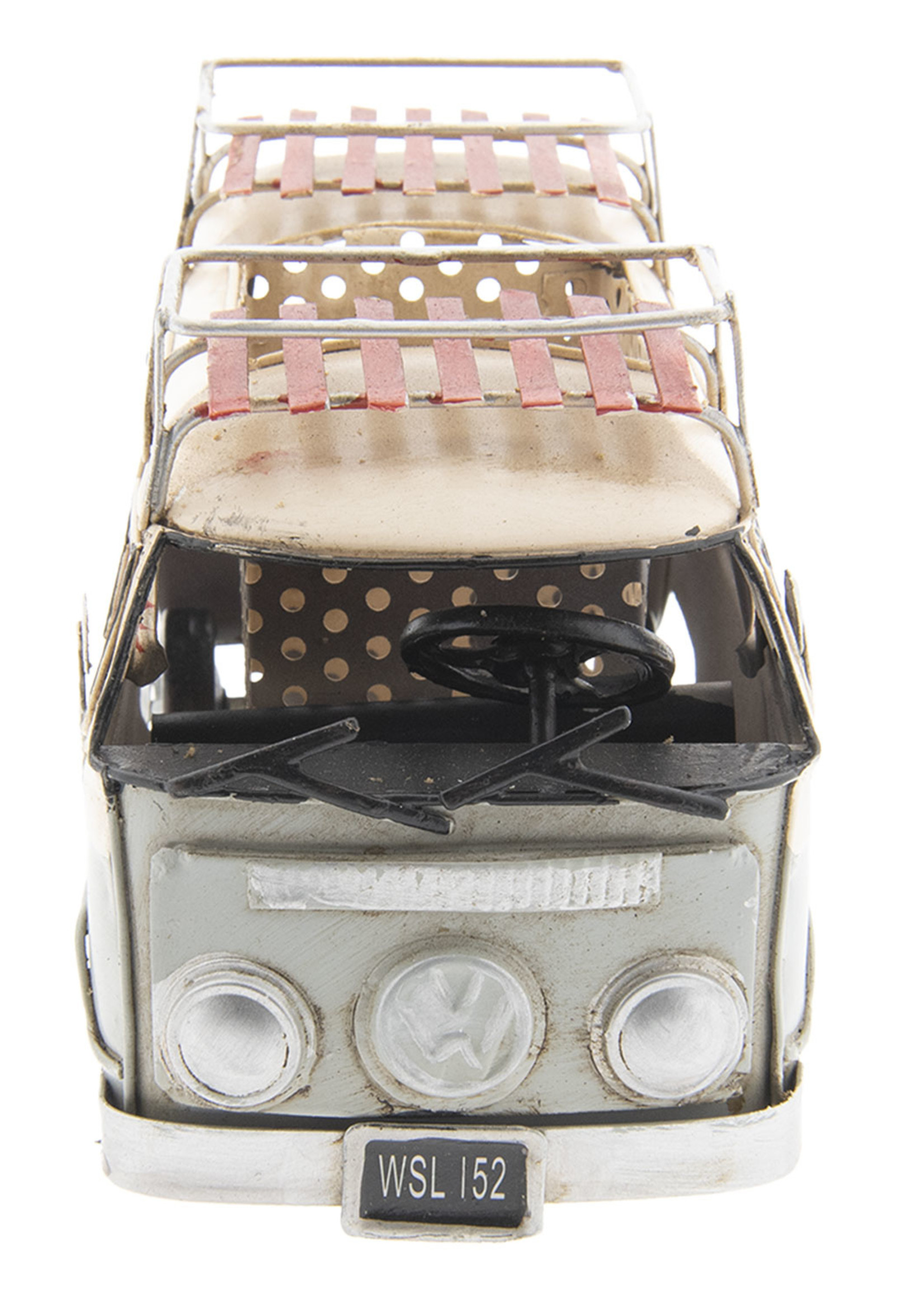 Clayre & Eef VW bus modèle sous licencié 19*10*12 cm 6Y2991