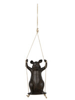 Clayre & Eef Décoration cochon 19*14*30 cm 6PR2433