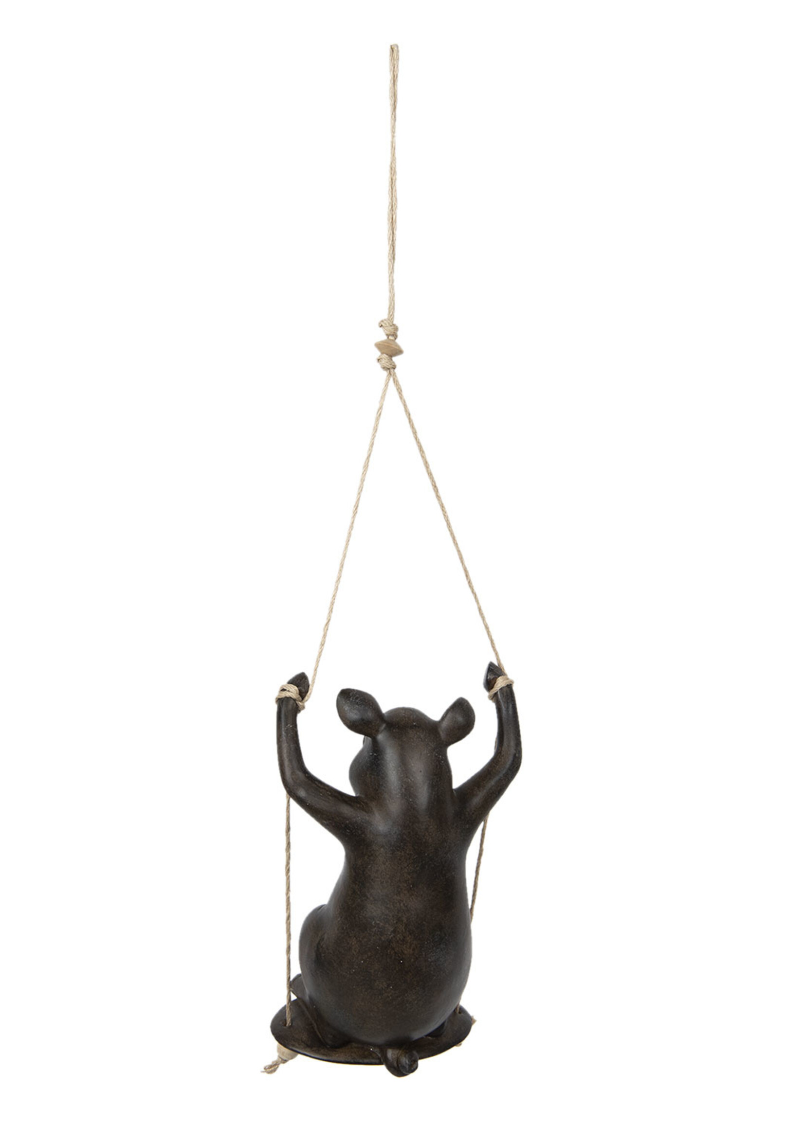 Clayre & Eef Décoration cochon 19*14*30 cm 6PR2433