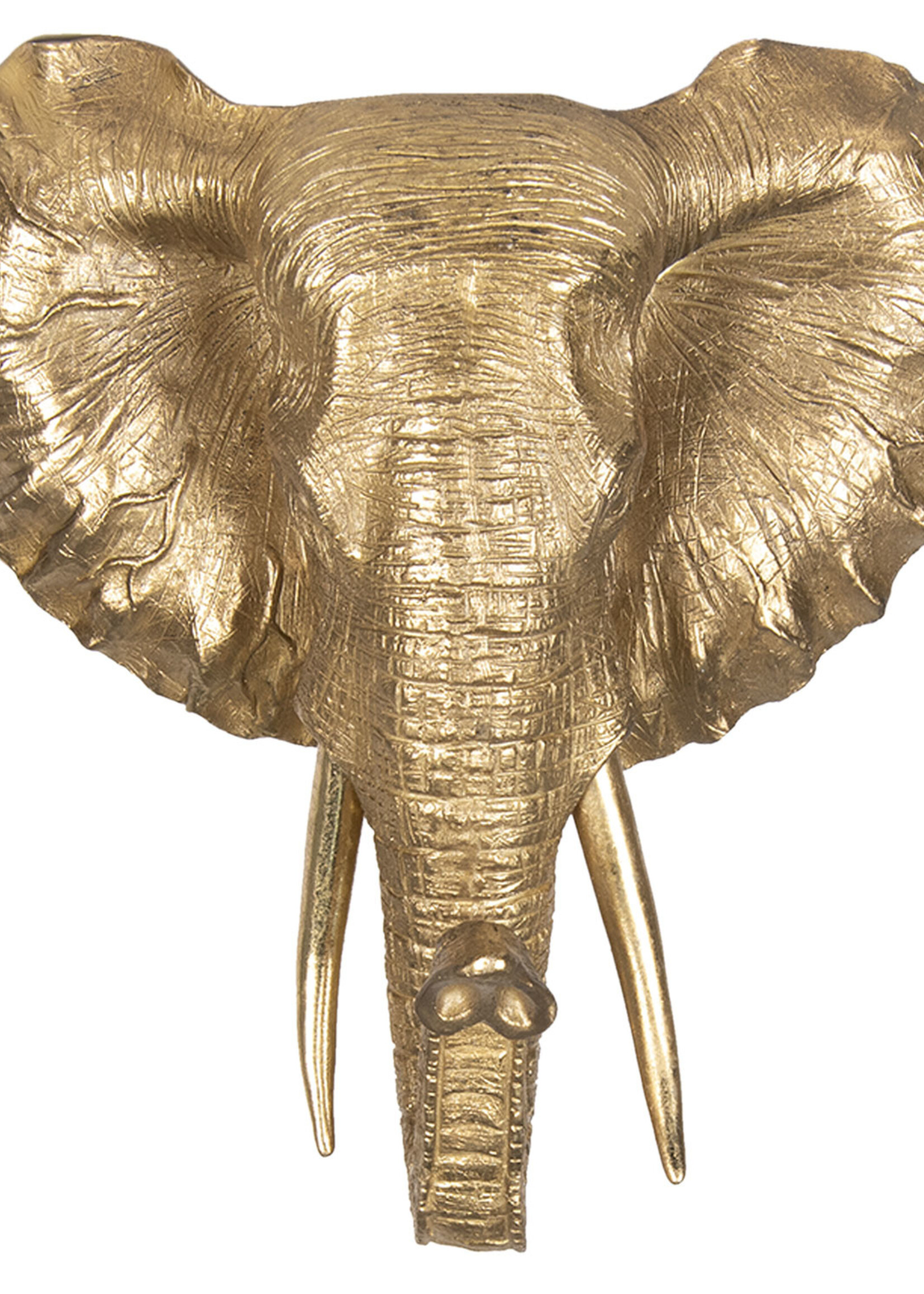 Clayre & Eef Decoratie olifant 44*23*42 cm 6PR2438