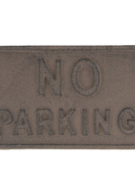 Clayre & Eef Tekstbord NO PARKING 19*12*0.5 cm 6Y3013