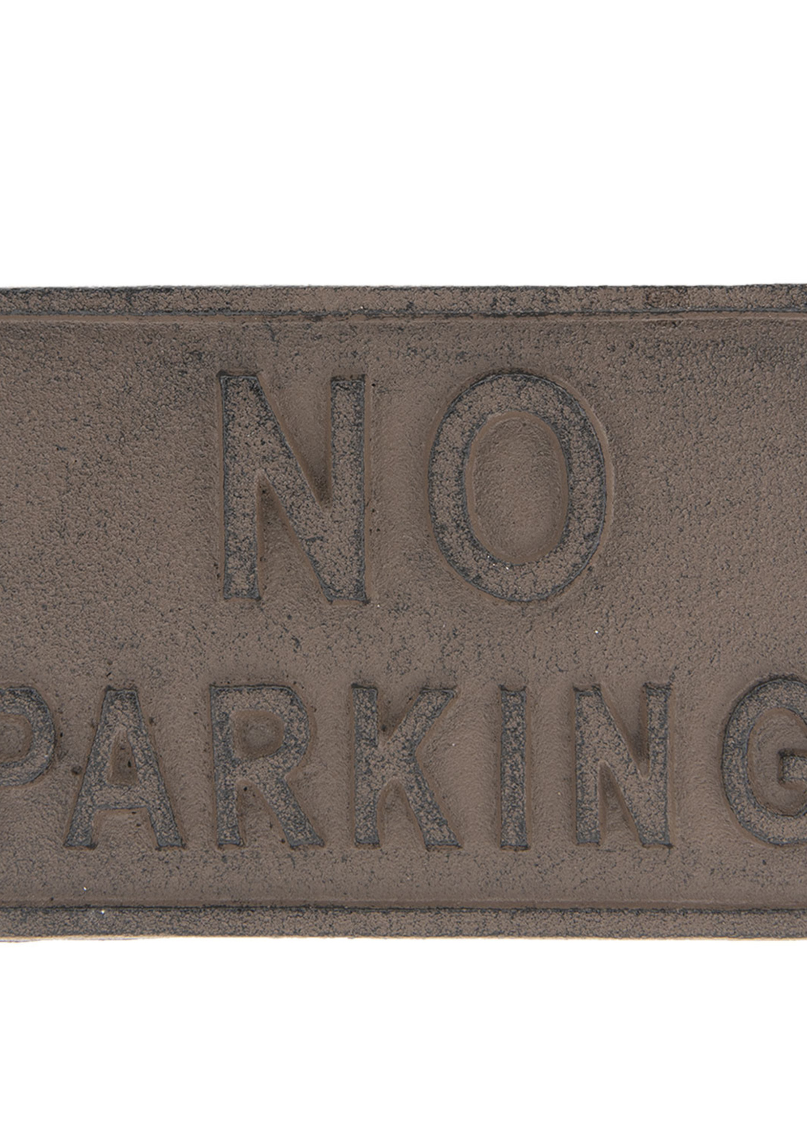 Clayre & Eef Tekstbord NO PARKING 19*12*0.5 cm 6Y3013
