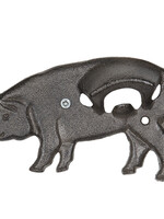 Clayre & Eef Flessenopener varken 16*3*9 cm 6Y3034