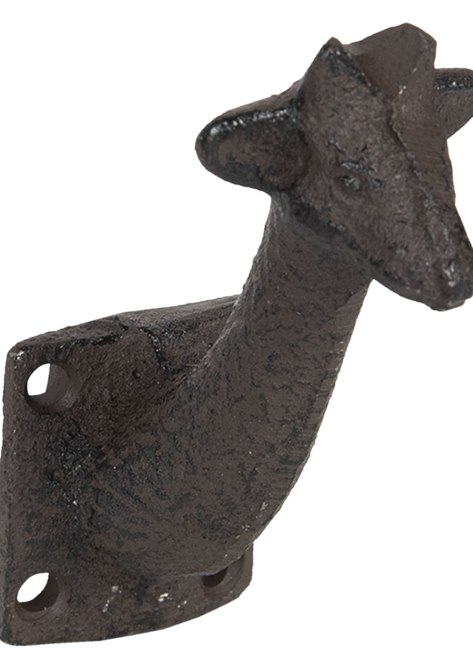 Clayre & Eef Crochet murale girafe 10*4*7 cm 6Y3042