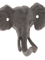 Clayre & Eef Wandhaak olifant 13*7*11 cm 6Y3043