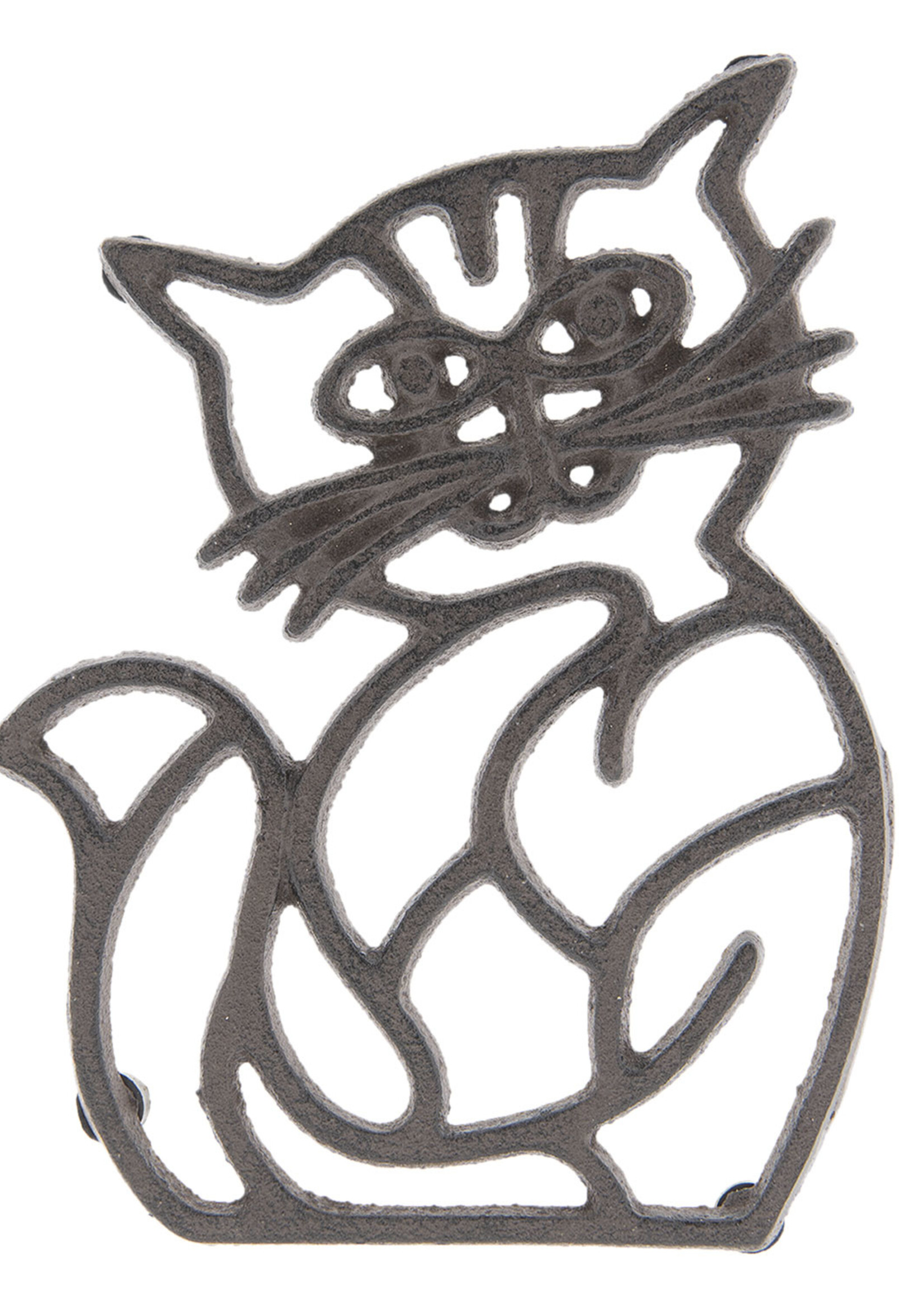 Clayre & Eef Pannenonderzetter kat 14*19*2 cm 6Y3052