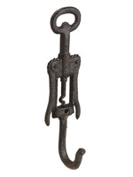 Clayre & Eef Wandhaak kurkentrekker vorm 5*4*20 cm 6Y3057