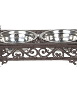 Clayre & Eef Dieren voerbak 28*15*13 cm 6Y3198