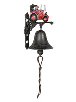 Clayre & Eef Cloche tracteur 13*10*20 cm 6Y3211