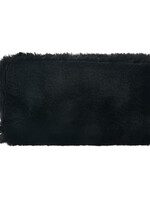 Clayre & Eef Porte-monnaie 19*10 cm noir MLPU0262Z