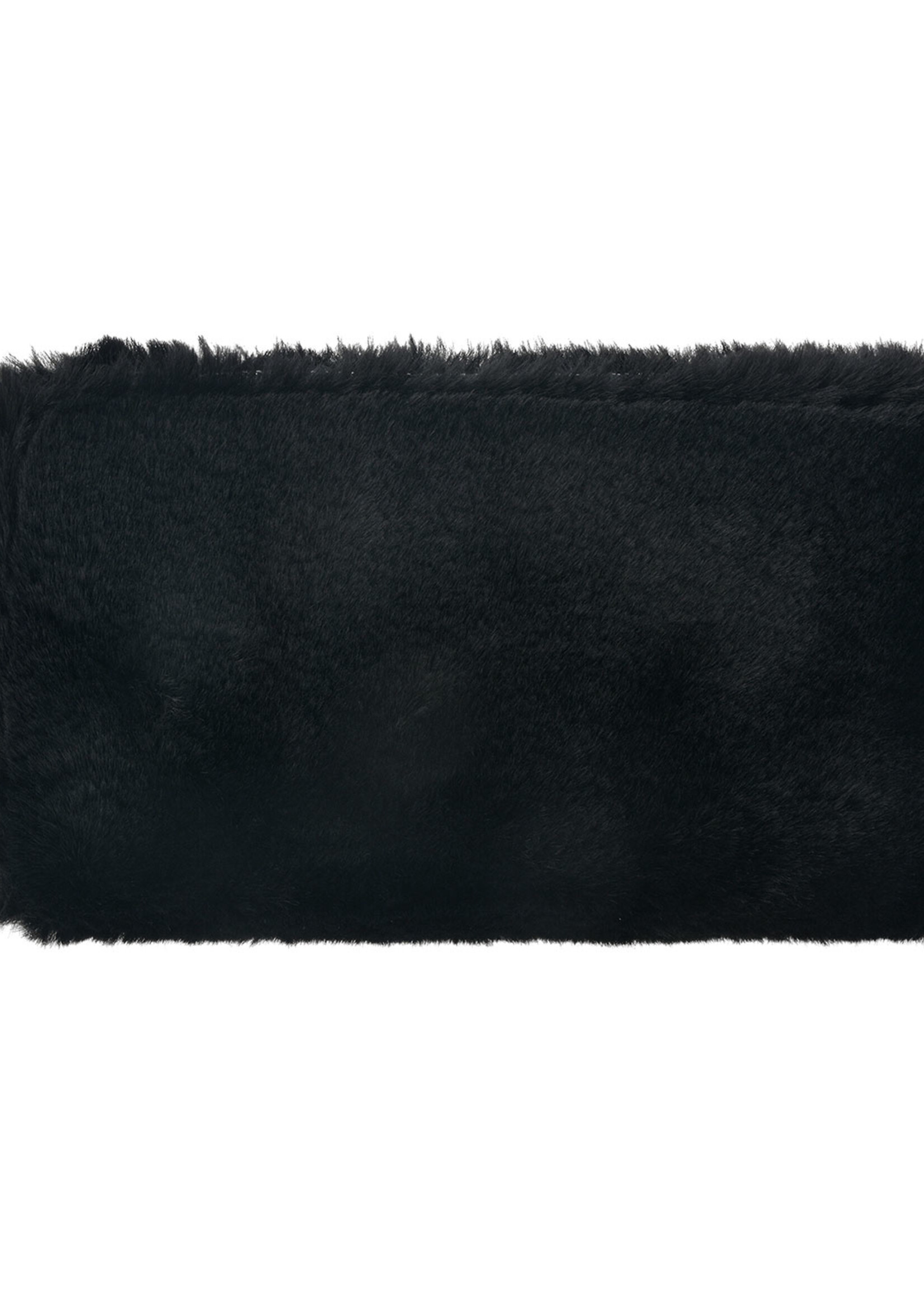 Clayre & Eef Portemonnee 19*10 cm zwart MLPU0262Z