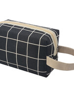 Clayre & Eef Toilettas 20*12 cm zwart MLTB0012Z