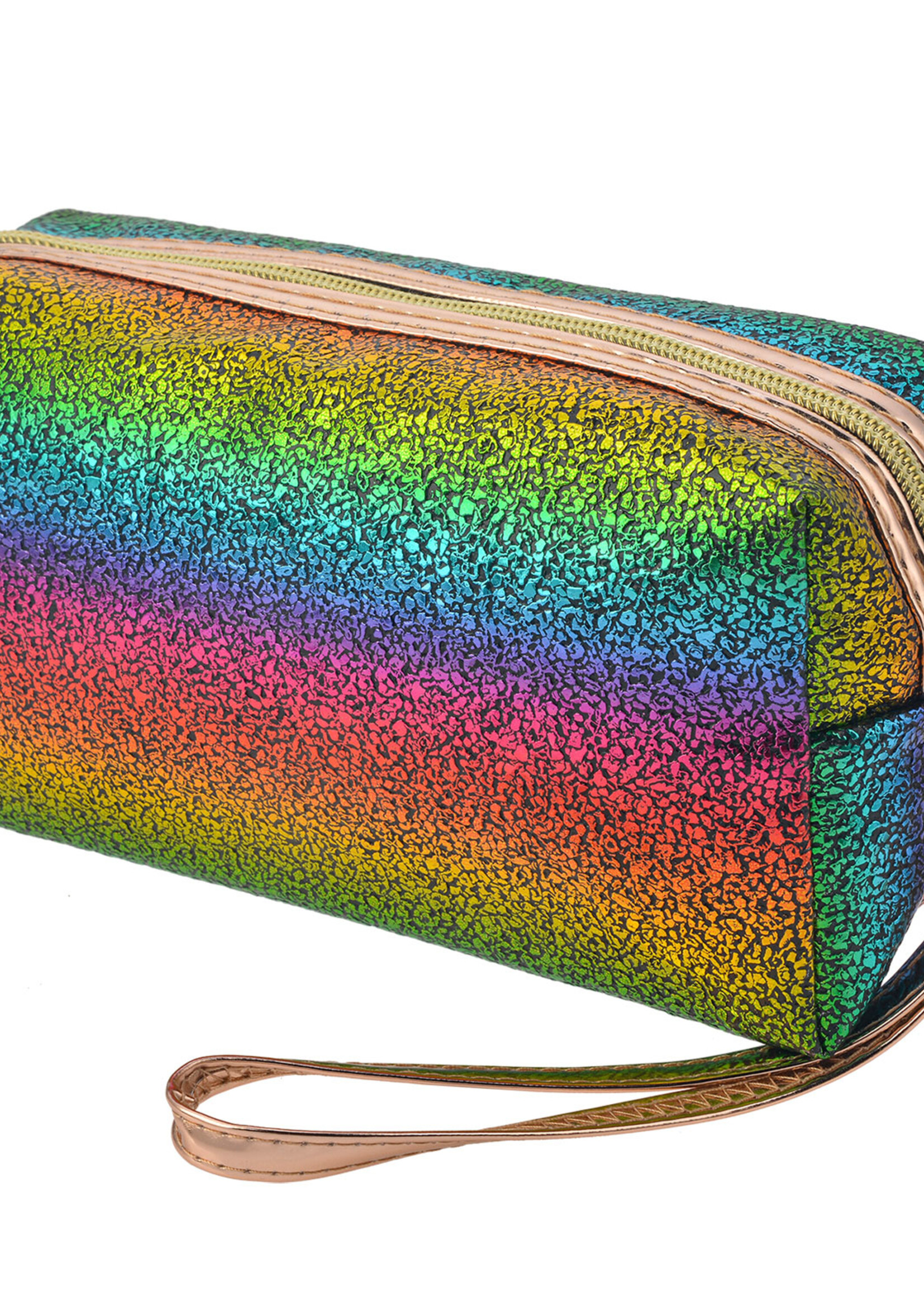 Clayre & Eef Trousse de toilette 18*10*9 cm multi couleurs MLTB0020