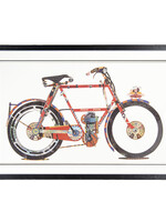Clayre & Eef Peinture vélo 107*4*69 cm 50318