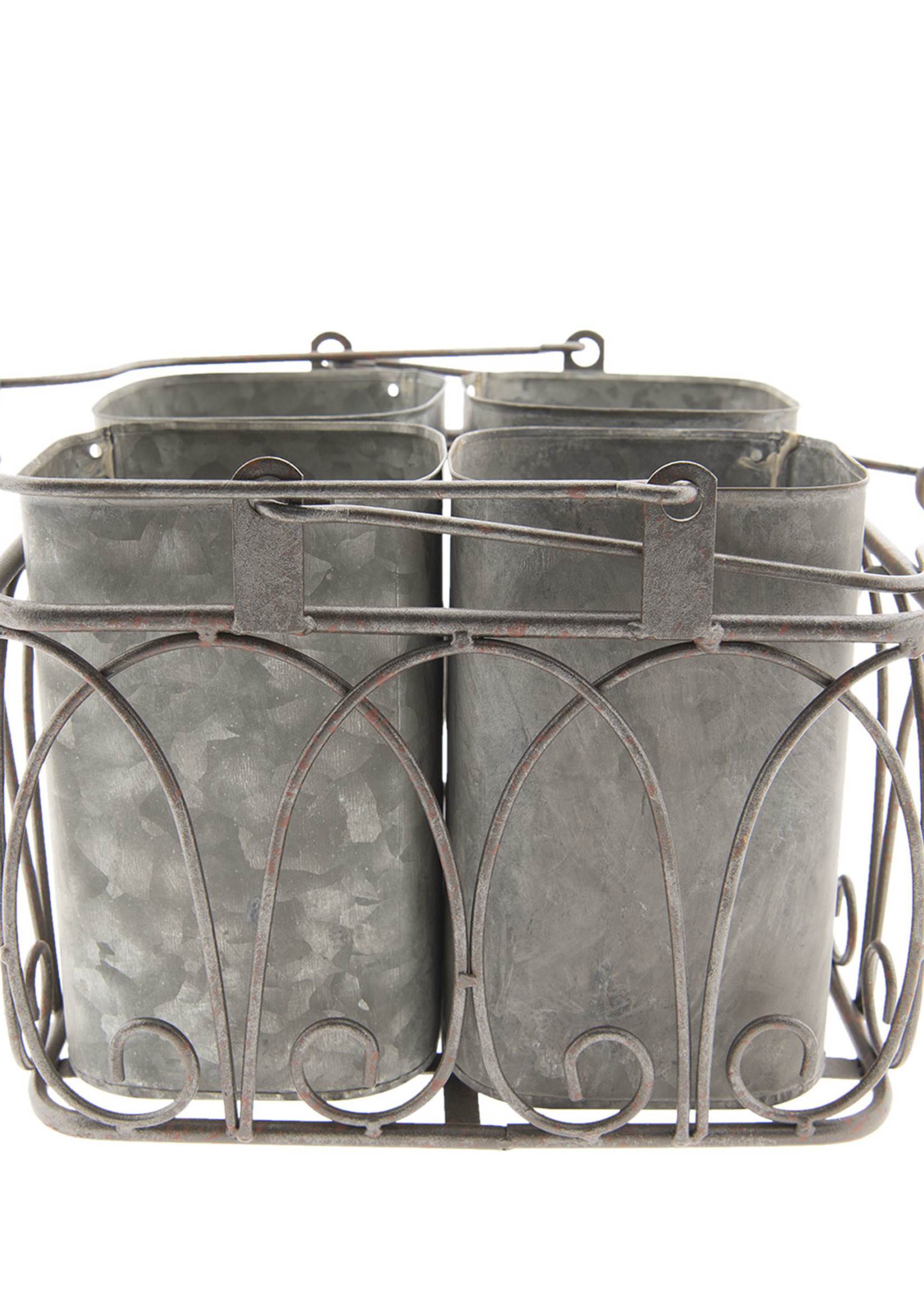 Clayre & Eef Flessenrek 25*24*24/39 cm 5Y0582