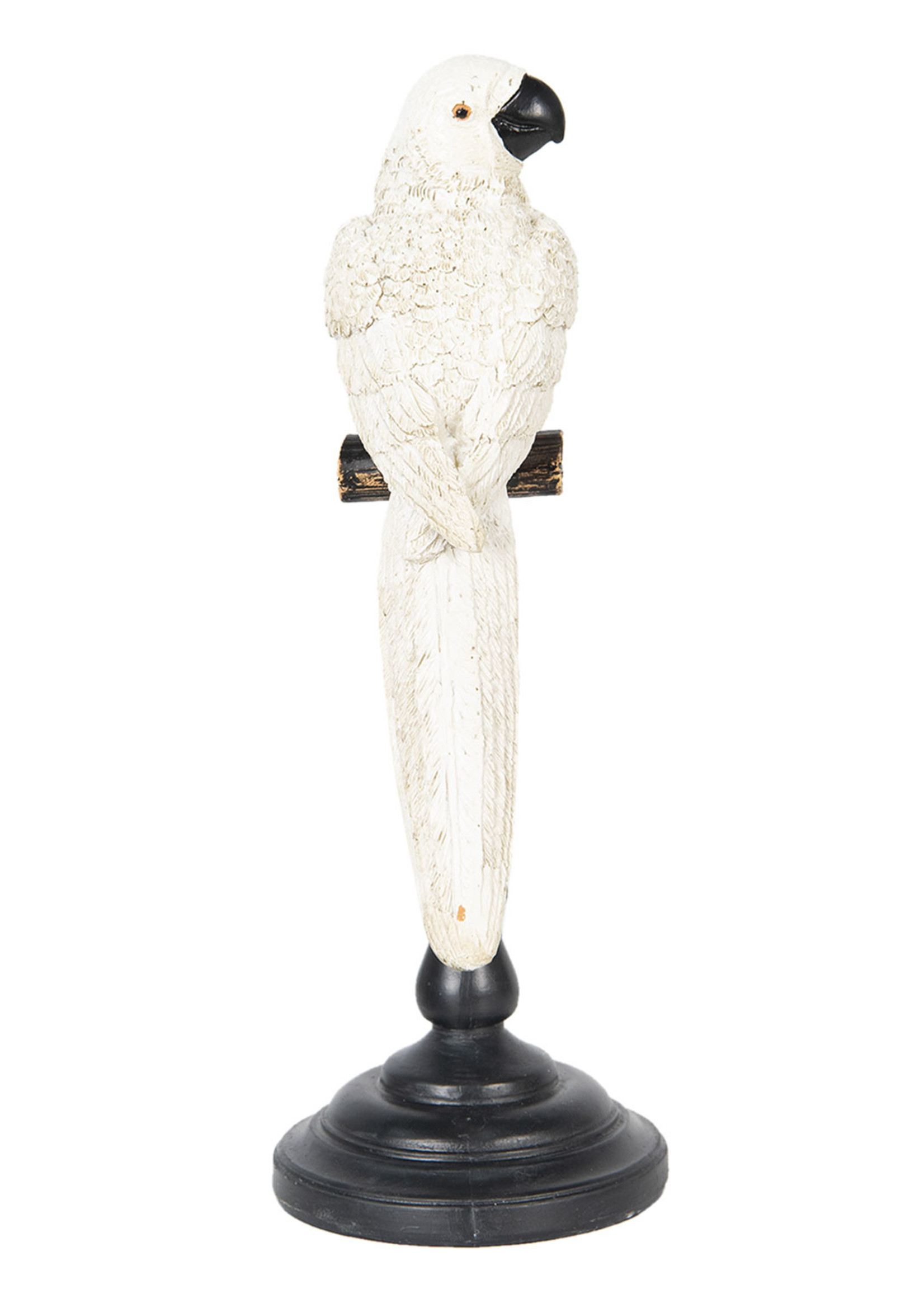 Clayre & Eef Décoration oiseau 9*11*27 cm 6PR2442