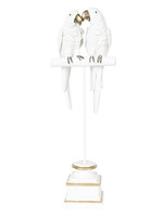 Clayre & Eef Decoratie vogels 15*12*44 cm 6PR2444